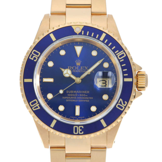 16618 ブルー ROLEX（ロレックス）サブマリーナ デイト 中古 | 東京
