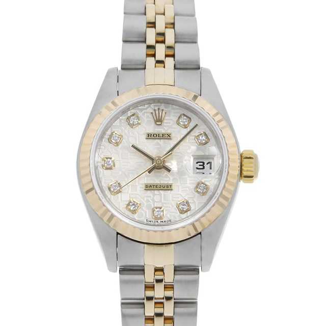 79173G シルバー ROLEX（ロレックス）デイトジャスト 10Pダイヤ 中古