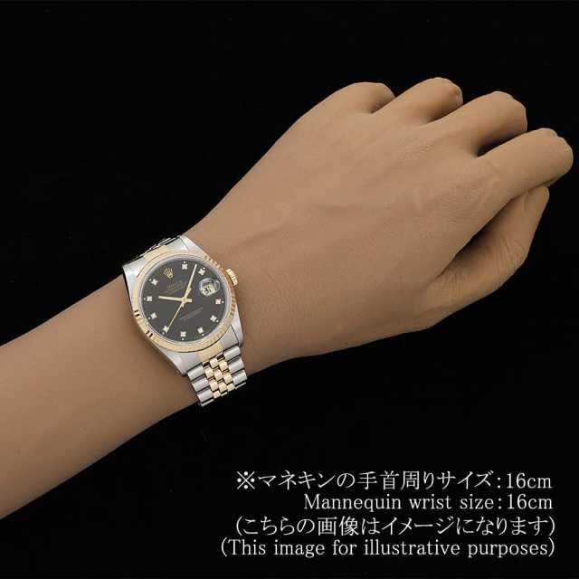 ロレックス デイトジャスト 16233G メンズ 中古