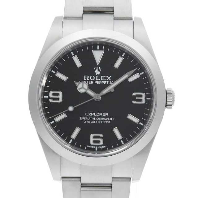 ＲＯＬＥＸ  中古品     raniです。他の方はご遠慮下さい。 214270 ブラック ROLEX（ロレックス）エクスプローラーI 後期型