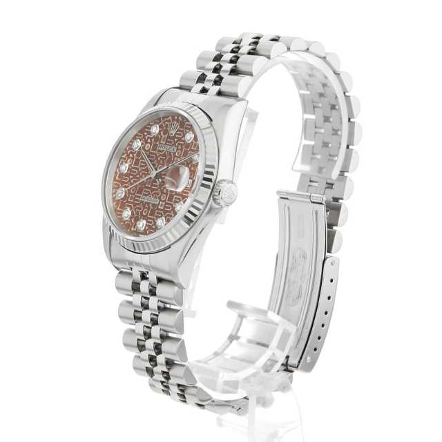 ロレックス ROLEX デイトジャスト 10P レンタル商品【16234NG】ROLEX デイトジャスト 10Pダイヤ ｜カリトケ