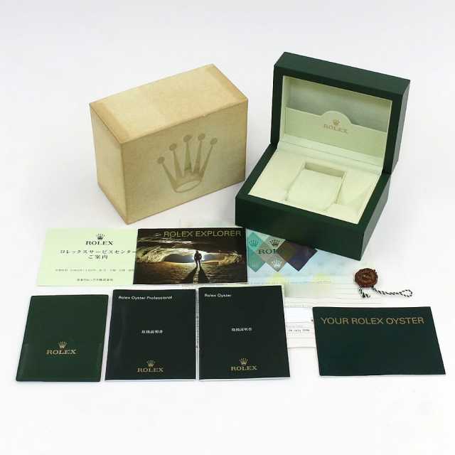114270 ブラック ROLEX（ロレックス）エクスプローラーI 中古 | 東京