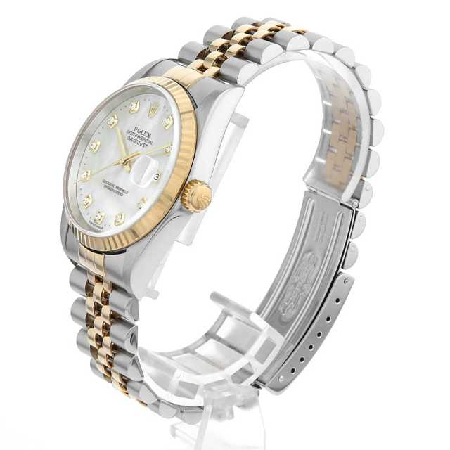 ROLEX Datejust 16233NG Men's Used