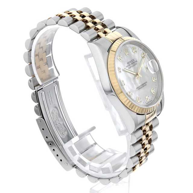 ROLEX Datejust 16233NG Men's Used