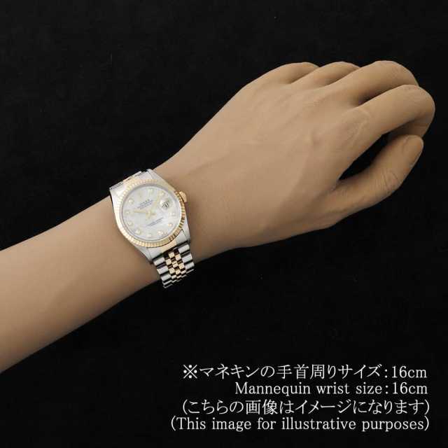 ROLEX Datejust 16233NG Men's Used