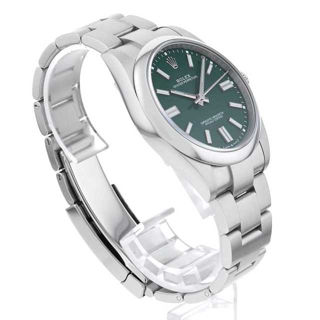 124300 グリーン ROLEX（ロレックス）オイスターパーペチュアル41 中古
