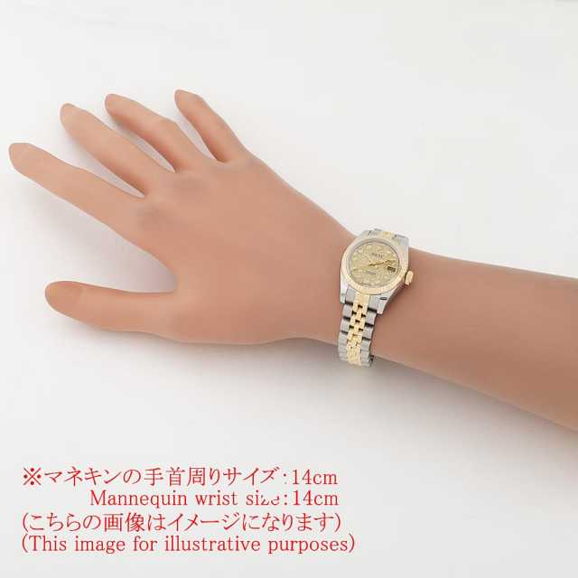 ロレックス デイトジャスト 179173NG レディース 中古