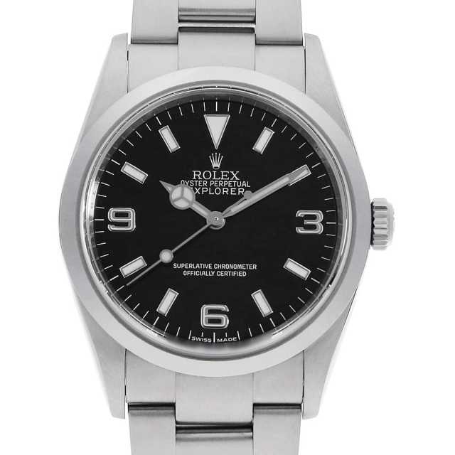 114270 ブラック ROLEX（ロレックス）エクスプローラーI 中古 | 東京