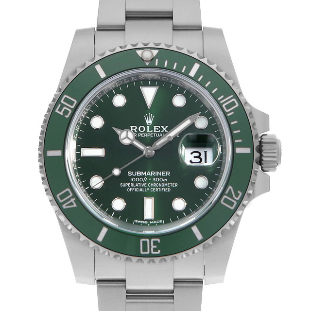 ロレックス サブマリーナ 116610LV メンズ 中古