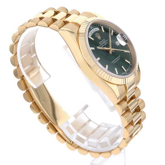 118238 グリーン ROLEX（ロレックス）デイデイト 中古 | 東京・大阪の