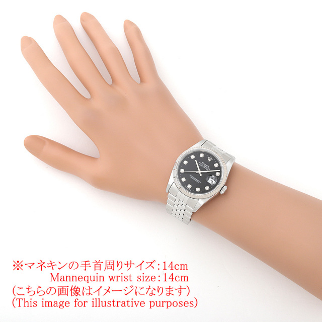 ロレックス デイトジャスト 16234G メンズ 中古