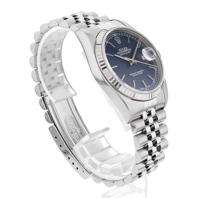 16234 ブルー ROLEX（ロレックス）デイトジャスト 中古 | 東京・大阪の