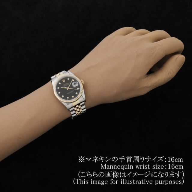ロレックス デイトジャスト 16233G メンズ 中古