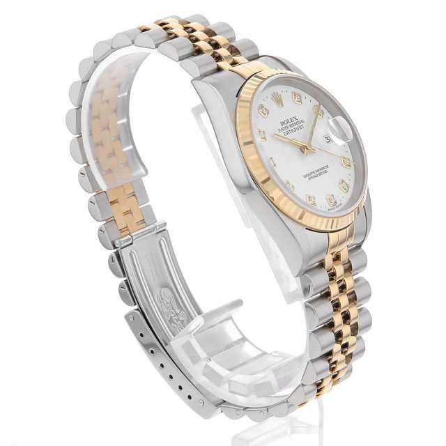 ROLEX Datejust 16233G Men's Used