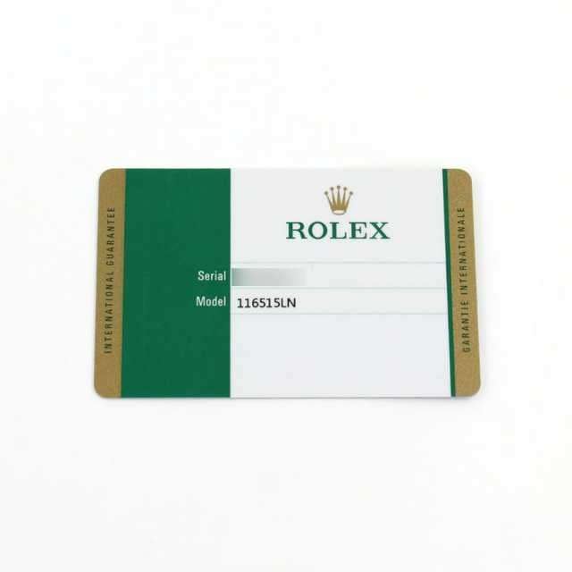 ROLEX Daytona 116515LN Men's Used