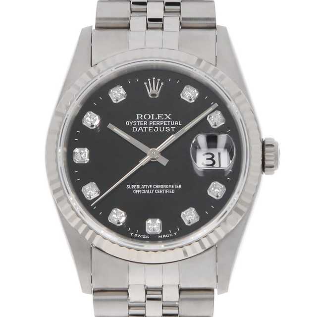 ロレックス デイトジャスト 16234G メンズ 中古