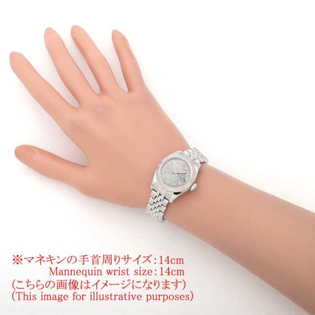 ロレックス デイトジャスト 179174NG レディース 中古