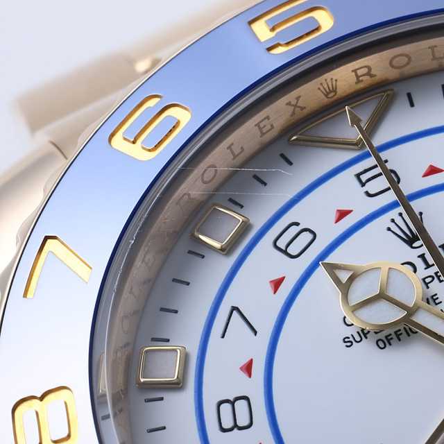 116688 ホワイト ROLEX（ロレックス）ヨットマスターII 新型ベンツ針