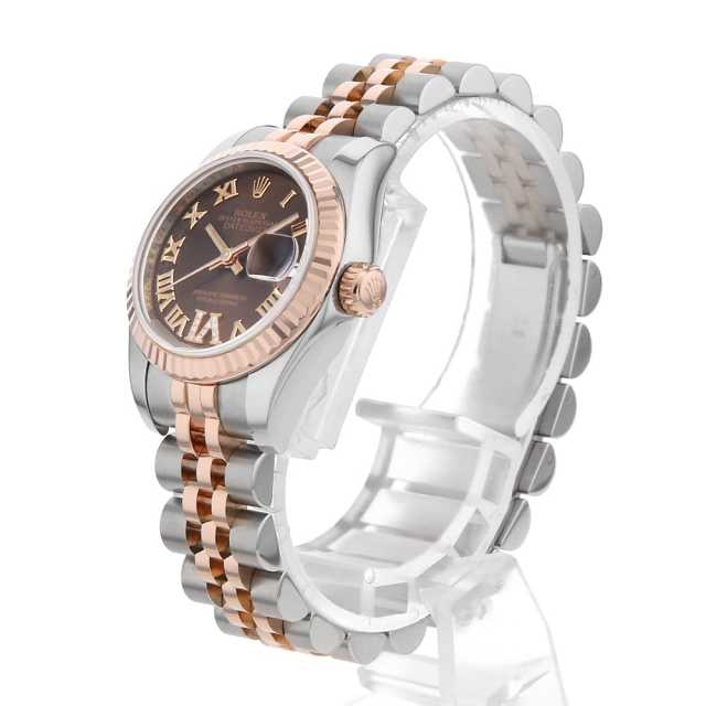 【美品】ロレックス純正デイトナ・デイトジャストM - ECOBOX1箱付属品7点 179171 チョコレートブラウン ROLEX（ロレックス）デイトジャスト VI