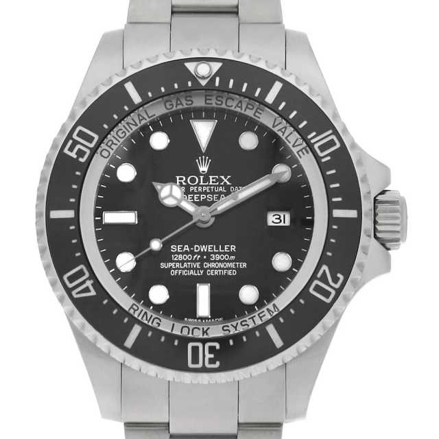 ロレックス ディープシー 116660 ブラック V番 メンズ 中古 腕時計 116660 ブラック ROLEX（ロレックス）ディープシー 中古 | 東京・大阪