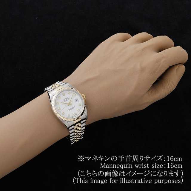勞力士日期僅16233G 男子二手商品