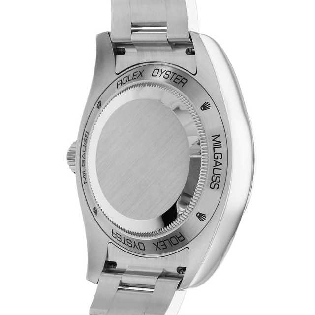 116400GV ブラック ROLEX（ロレックス）ミルガウス グリーンガラス