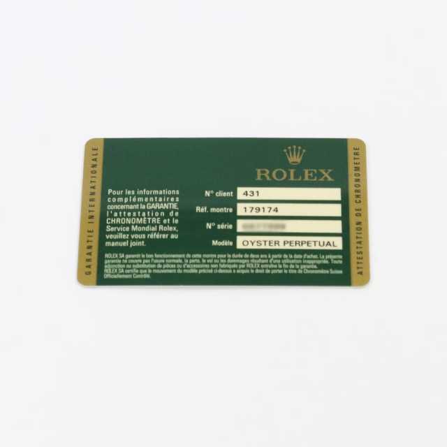 ロレックス デイトジャスト 179174G レディース 中古