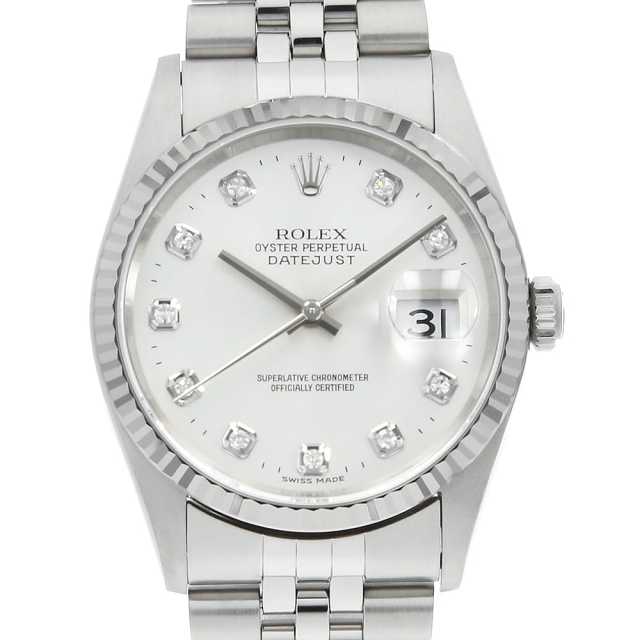 ロレックス デイトジャスト 16234G メンズ 中古