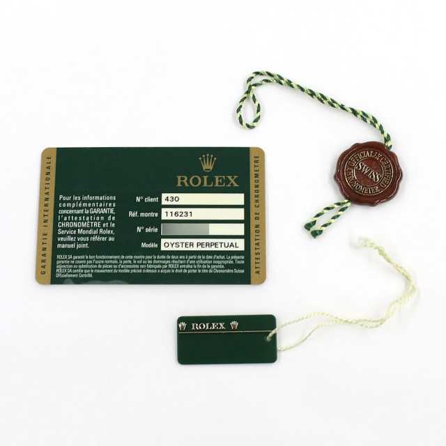 ROLEX Datejust 116231G Men's Used