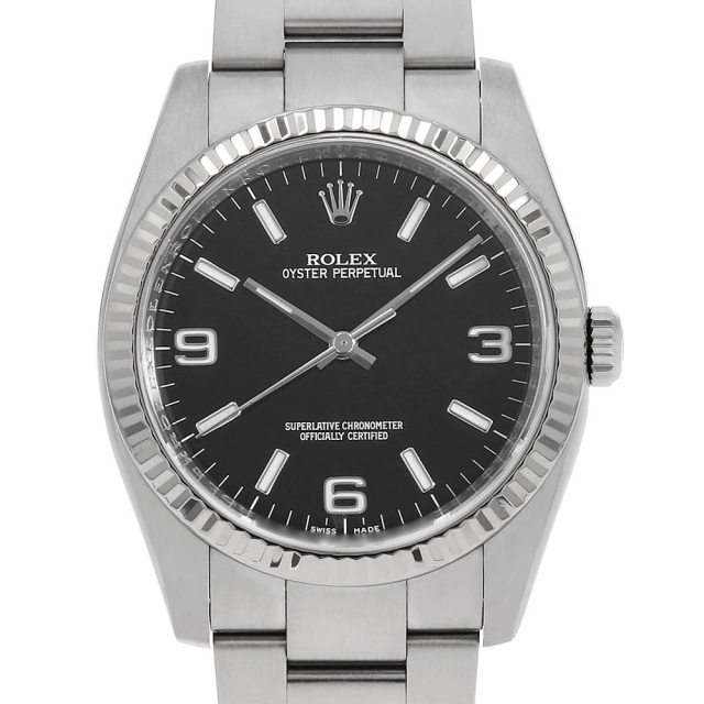 116034 ブラック ROLEX（ロレックス）オイスターパーペチュアル 中古 