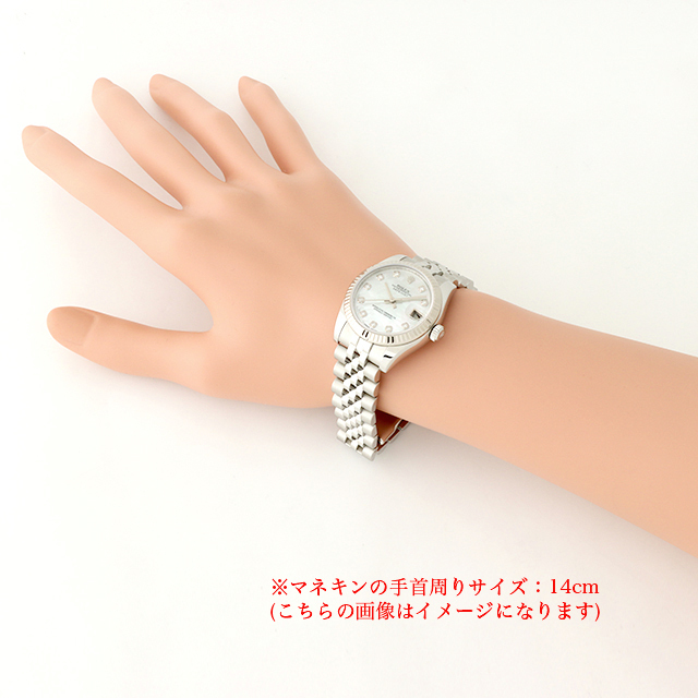 178274NG ホワイトシェル/5列/ジュビリーブレス ROLEX