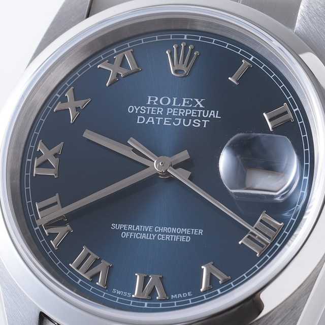 16200 ブルー ROLEX（ロレックス）デイトジャスト 中古 | 東京・大阪の