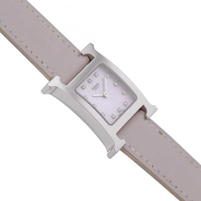 HH1.210 ピンクシェル HERMES（エルメス）Hウォッチ PM 中古 | 東京