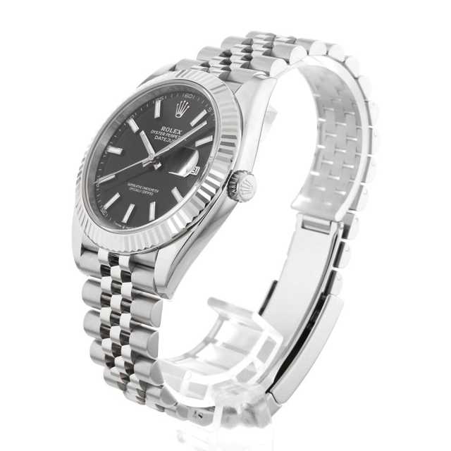 126334 ブラック ROLEX（ロレックス）デイトジャスト41 中古