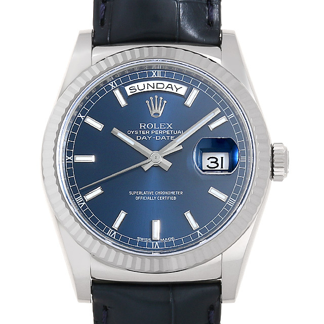 Sayu＊様の専用出品 118139 ブルー/バー ROLEX（ロレックス） デイデイト 中古 | 東京