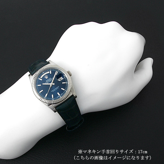 118139 ブルー/バー ROLEX（ロレックス） デイデイト 中古 | 東京