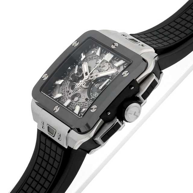 821.NM.0170.RX スケルトン HUBLOT（ウブロ）スクエア・バン ウニコ