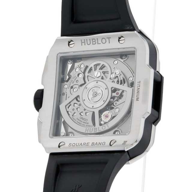 821.NM.0170.RX スケルトン HUBLOT（ウブロ）スクエア・バン ウニコ