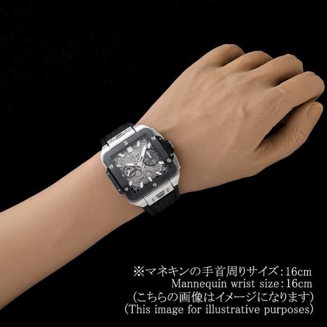 821.NM.0170.RX スケルトン HUBLOT（ウブロ）スクエア・バン ウニコ