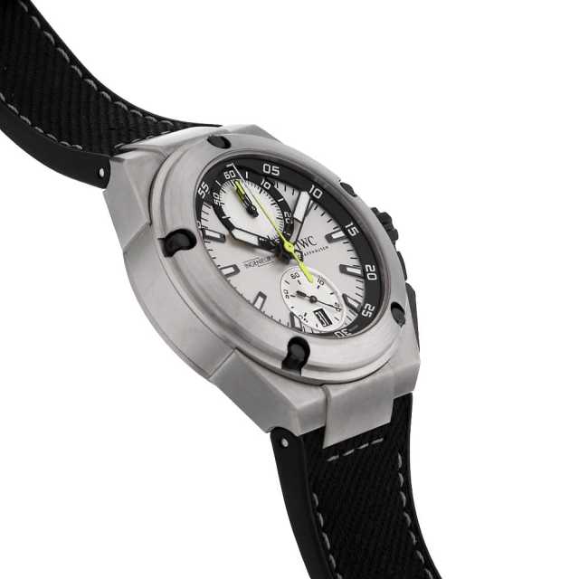 IW379603 シルバー IWC インヂュニア クロノグラフ ニコ・ロズベルグ