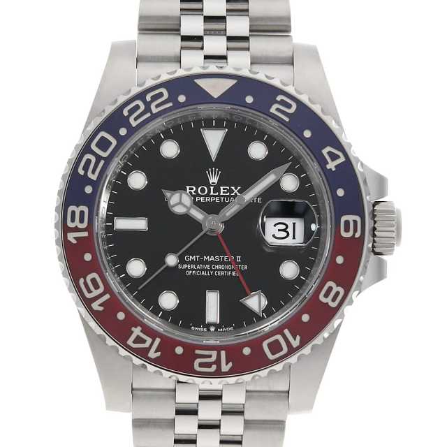 ROLEX GMT Master 126710BLRO Men's Used