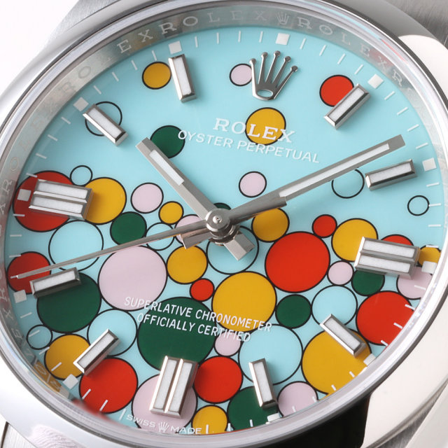 126000 ターコイズブルー ROLEX（ロレックス）オイスター 