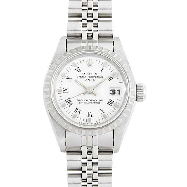 69240 ホワイト/センターローマ W番 ROLEX（ロレックス） オイスター 