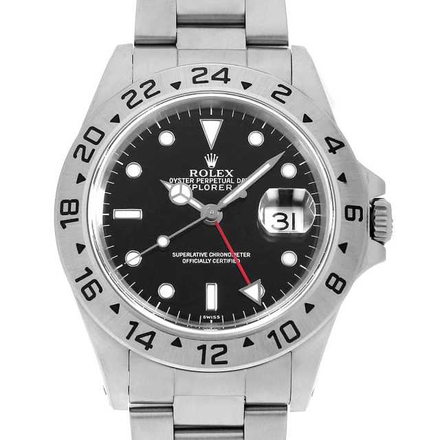 16570 ブラック ROLEX（ロレックス）エクスプローラーII 中古 | 東京 