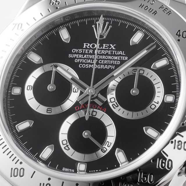 116520 ブラック ROLEX（ロレックス）コスモグラフ デイトナ 中古