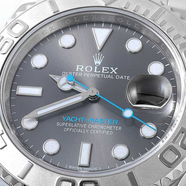 りょ 116622 スレート ROLEX（ロレックス）ヨットマスター ロレジウム