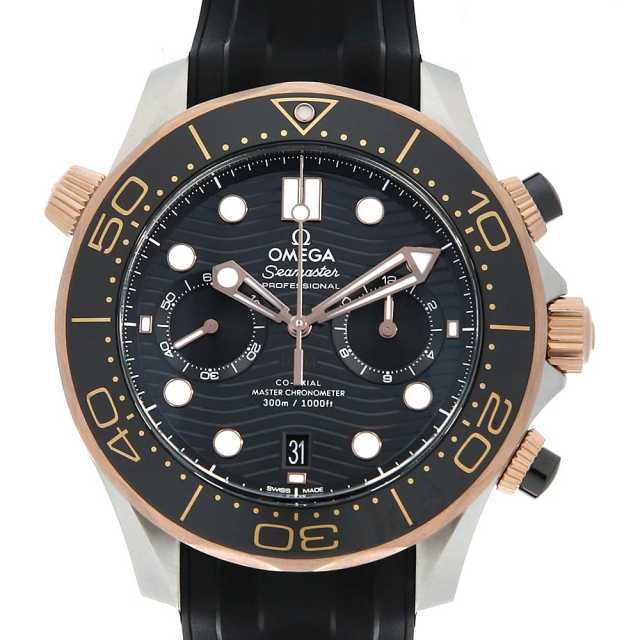 210.22.44.51.01.001 ブラック OMEGA（オメガ）シーマスターダイバー  