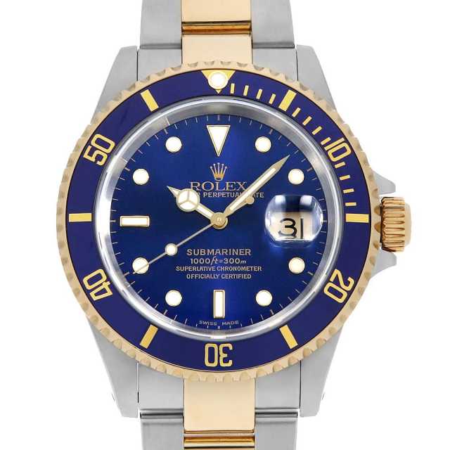 【ジャンク品】ROLEX ロレックス 腕時計 サブマリーナ デイト 16613SG シャンパン ROLEX（ロレックス）サブマリーナ デイト 8P