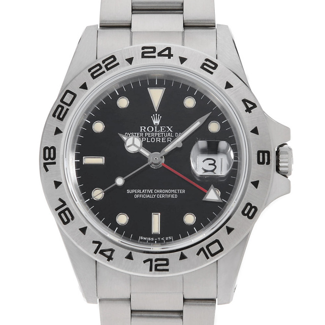 16550 ブラック ROLEX（ロレックス）エクスプローラーII 中古 | 東京  