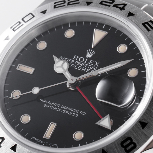 16550 ブラック ROLEX（ロレックス）エクスプローラーII 中古 | 東京